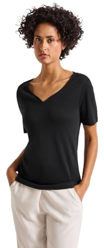 Street One T-Shirt mit Herzausschnitt
