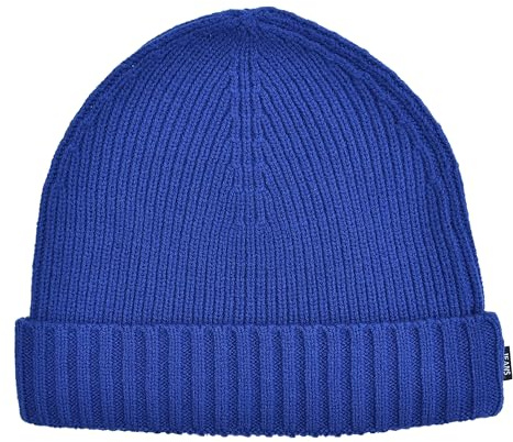 Joop Jeans Strickmütze Mütze Beanie Francis Royal Blau One Size