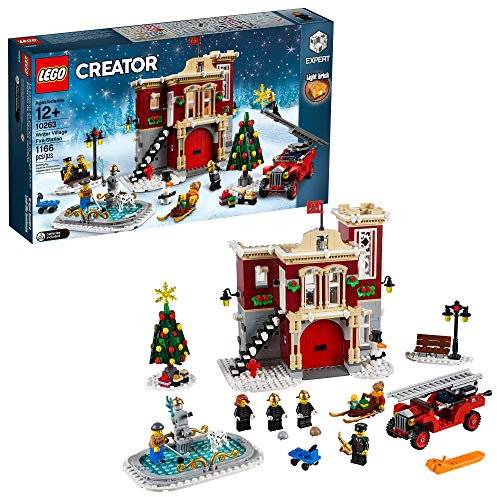 Lego Creator Expert Winter Village Fire Station 10263 Building Kit, New 2019