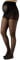 CALZITALY Collant de Maternité Voile à Pois | Collants de Grossesse Fantaisie à Pois Mode | S, M, L, XL | Noir | 20 DEN | Made in Italy (M, Noir)