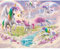 Walltastic Wandbild Unicorn, Tapete, Multi, 8 ft x 10 ft, 46245