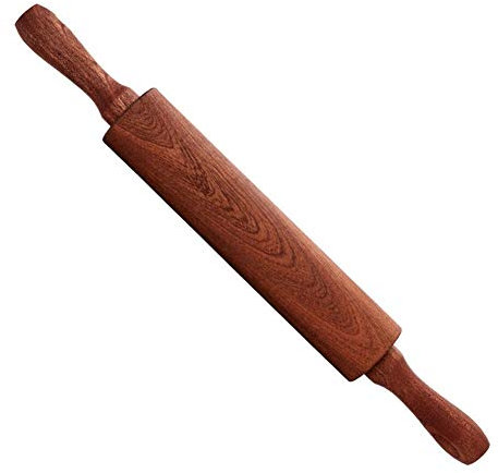 DCMIN Professionista Legno Mattarello, per Pizza Pasta Zuccherata Sfoglia Frolla (Size : 40cm/16inch)