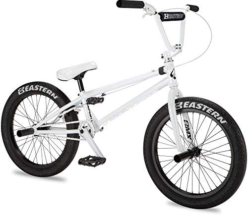 Eastern Bikes Element BMX-Fahrrad, 50,8 cm, Vollchromoly-Rahmen und Chromoly-Gabeln, Weiß