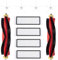 JoyBros Kit de Accesorios para Roborock S5 Max S6 Pure S6 maxV E4 E5 4x Cepillo Lateral Negro 2x Rodillos Principales 4x Filtros (10-Pack)
