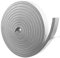 Storystore Dichtungsband Selbstklebend, Moosgummi Selbstklebend Grau,25 mm(B) x 10 mm(D), Schaumstoffband Gummidichtung für Kollision Siegel Schalldicht, Gesamtlänge 5 m