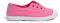 Pisamonas Zapatillas Lona Punta Goma Sin Cordones Talla 38 Color Rosa Claro Moteado