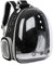 Hoogtecly Katzerucksack mit Vornes Transparentes Fenster, Katze Rucksack Tragbar Transportrucksack Transporttasche für Haustiere Reisen Atmungsaktive Kapsel Rucksack für Katzen