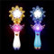 Magic Star Baguette lumineuse Assortiment de couleurs bleues ou blanches/dorées 20,3 cm