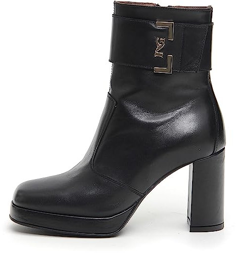 Nero Giardini I308220D Tronchetti Donna in Pelle - Nero 38 EU