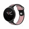 Strap-it Silikon Sportarmband - kompatibel mit - Polar Ignite 2 - Armband - Schwarz/Rosa - fur Polar Ignite 1 - Polar Ignite 3 - Polar Unite - Polar Pacer