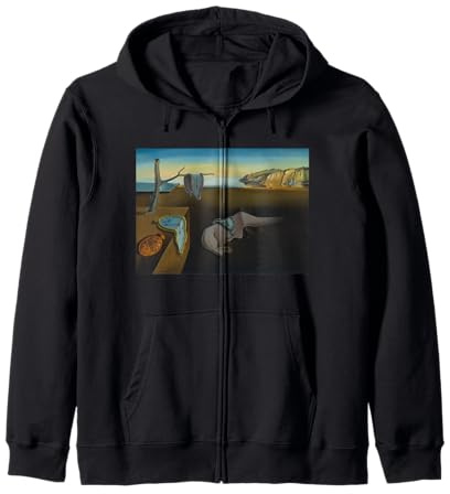 La persistance de la mémoire célèbre peinture par Dali Sweat à Capuche