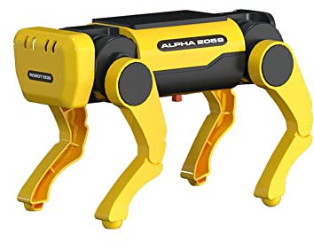 SHUIYUE Autoinstalación Gadgets de bricolaje Gizmos tecnológicos Robot inteligente Perro Robot Ganado Juguetes Con energía solar Conjunto de juguetes educativos Robotical Dog Ganado Kit Estudiantes Ci