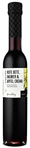 WAJOS Rote Bete, Ingwer & Apfel Crema 250ml, Essigzubereitung mit Apfelessig & Balsamico, 3% Säure
