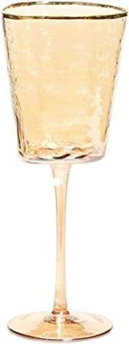 MORYEN Wine Glasses, Red Wine Glass with Gold-Rimmed Crystal Glass mug (Color : 4, Size : 22 * 8.5cm)