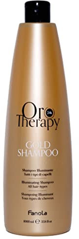 Fanola Orotherapy, Shampoo Illuminante Per Tutti I Tipi Di Capelli, 1000 ml