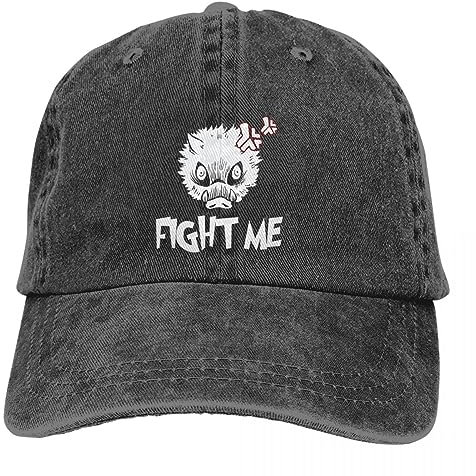 YUONME Baseballmütze Wildschweinkopf Baseballkappen Schirmmütze Dämonentöter Hashibira Inosuke Sonnenschutzhüte für Herren Geschenk
