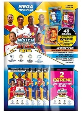 Topps Champions League Match Attax EXTRA 2023/24-1x MEGA Multipack