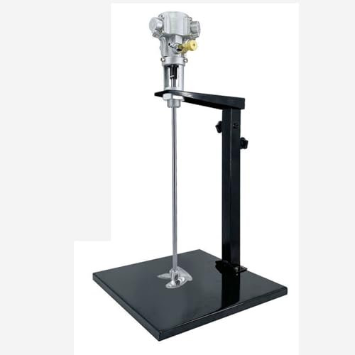 5 Gallone Farbmischer-Maschine Pneumatisch Automatisch Farbe Rührmaschine Heben Luft-Rührwerk Farbbeschichtung Mischwerkzeug Mit Ständer Und Edelstahl Laufrad