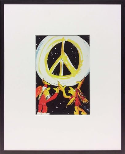 Kunstverlag Christoph Falk Peace for all-Alurahmen - Udo Lindenberg Bild