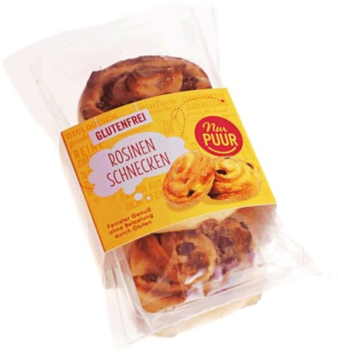 Rosinenschnecken, 3 Stück 12 x 170 g