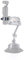 Tilta Pocket 3 Mounting Clamp for Hydra Alien Mini Shock Absorbing Arm Compatible with DJI Osmo Pocket 3 - Titanium Gray HDA-T15-MC-TG