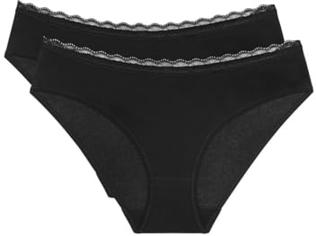 Triumph Damen Feel of Cotton Tai 2p Briefs (2er Pack)