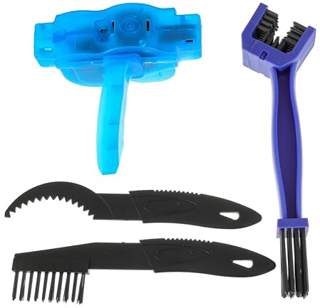 Kit di 4 dispositivi per la pulizia della catena della bicicletta Pulitore