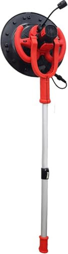Elektrische Betonkelle, Zementmörtelspachtel, Spachtel zum Glätten und Polieren von Wänden, 0–280 U/min, 1500 W, 15 Zoll Kellenplatte, 220 V, Verlängerungsstange