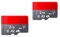 Tectrade 2-Pack 2TB MicroSD Card + SD Adapter
