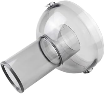 Juicer Cup Cover, Juicer Transparent Plastic Cover，Compatible for Philips，for HR1855 HR1863 HR1864 Juicer Parts Replacement