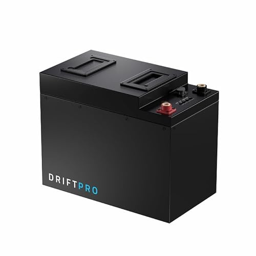Fogstar Drift PRO Gen2 LiFePO4 Leisure Battery, 12V/24V, 230-628Ah, Built-in Bluetooth BMS, for Campervan, Boat, RV, Motorhome, Up to 8000+ Cycles, 10 Year Warranty (Drift PRO 300AH 12V (Gen2))