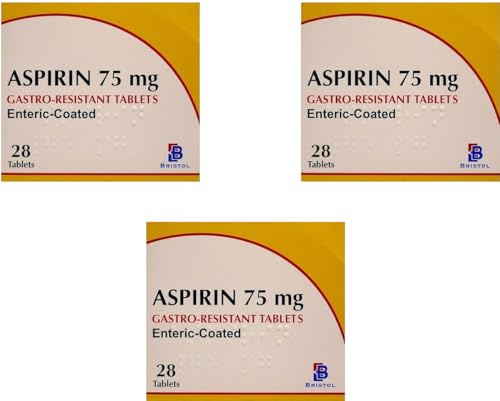 84 ENTERIC Coated Film 75MG TAB Fast Acting Effective Reilf of Pain Reduces Inflamation & Temp X3 Packs