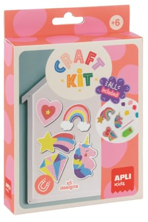 APLI Kids 20571 – Diamant-Magnet-Set zum Basteln