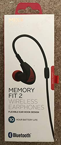BAYAN AUDIO MXM2-88-RD-375 MIXX MEM FIT 2 SPORTS EARPH BLK RED - (Headsets Microphones > Headphones & Headsets)