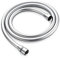 GRIFEMA Duschschlauch 2 m – Flexibler Glatter PVC Brauseschlauch 200cm, Anti-Knick & Leckfrei, Universal ½ Zoll Anschluss, langlebiger Ersatzschlauch mit Messinganschlüssen & Dichtungen, Silber
