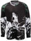 Cycling Jersey Men's Mountain Bike Motocross Jersey Long Sleeve MTB T-Shirt Downhill Tops Sports Racing Blouse Bicycle Outdoor wear White XXL