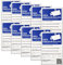 TLDSHOP® CARTELLI SEGNALETICI IN PVC  AREA SOTTOPOSTA A VIDEOSORVEGLIANZA  20X30 (10)