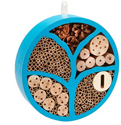 Garden Ting Circle Insektenhotel aus Holz, 29 cm