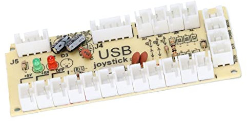 Zero Delay USB Encoder, USB zu Joystick Button, für PC Kampfspiele für MAME für Retro.(QM070916 (einzeln))