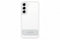 Samsung Clear Standing Cover Smartphone Cover EF-JS901 für Galaxy S22, Handy-Hülle, ausklappbarer Standfuß, Schutz Case, stoßfest, Transparent