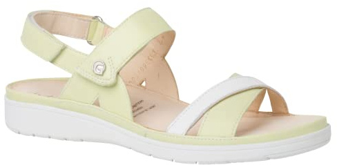 Ganter Damen Evi Sandale, Lime, 38 EU Schmal