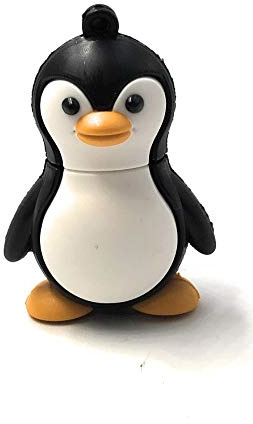 Onwomania Pinguin stehend Arktis Tier Funny USB Stick 128 GB USB 3.0 Speicherstick USB-Datenträger