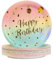 BOKFJBP 50 piatti di carta colorati, 18 cm, piatti di carta per il compleanno dei bambini, piatti di carta usa e getta, piatti per feste di compleanno