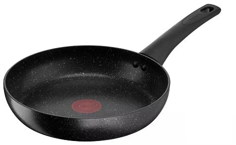 Tefal Titanium Stone Frying Pan 28 cm, High-Performance Non-Stick Coating, All Hobs Including Induction, E1050644