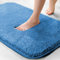 wyewye Tapis de bain en microfibre super absorbant de 2 cm d'épaisseur Bleu 40 x 60 cm