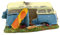 Milisten Fisch Tank Dekorationen Bus Aquarium Cave Ornament Realistische Simulation Auto Dekorationen Fisch