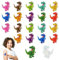 20er Pack Kinderpflaster mit Dinosaurier-Motiven - 20 Stück Dinosaurier-Pflaster – Wasserfest, Atmungsaktiv & Hypoallergen - Für alle kleinen Abenteurer!