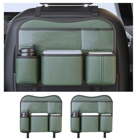 KNBEAZCDE Auto Aufbewahrungstasche Für MERC&edes B&ENZ Sl63 Amg 2009-2012 Auto-Rücksitz-Organizer, Auto-Aufbewahrungstasche, Rücksitze, Hänge-Organizer