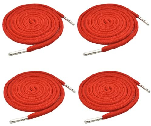 LEEWYOU Drawstring,4 pièces Cordons de Rechange universels Cordons de Rechange de Serrage Cordelières pour Pantalons,Shorts,Pantalons Sweats à Capuche,Vestes,Manteaux (rouge)