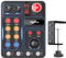 PXN CB1 Racing Button Box PC USB Simulation Racing Instrument Center Control Button Box Multi-function 30 Programmable Buttons for PC/V9 gen2, Adjustable RGB Lighting, For Truck ETS2 Hub Sim racing